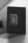 Applique-Moderna-Verdello-Policarbonato-Nero-Led-Integrato-5W-3000+6500K