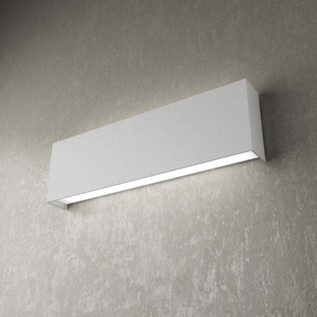 Applique-Moderna-Wally-Metallo-Grigio-2-Luci-2G11-40Cm