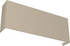 Applique-Moderna-Wally-Metallo-Sabbia-2-Luci-2G11-30Cm