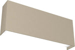 Applique-Moderna-Wally-Metallo-Sabbia-2-Luci-2G11-30Cm