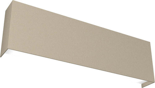 Applique-Moderna-Wally-Metallo-Sabbia-2-Luci-2G11-40Cm