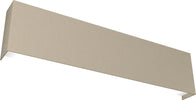 Applique-Moderna-Wally-Metallo-Sabbia-2-Luci-2G11-50Cm