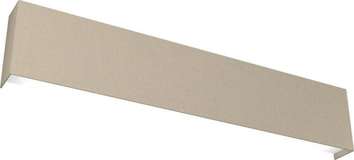 Applique-Moderna-Wally-Metallo-Sabbia-2-Luci-2G11-60Cm