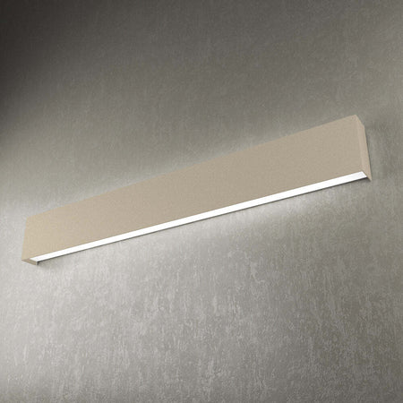 Applique-Moderna-Wally-Metallo-Sabbia-4-Luci-2G11-90Cm