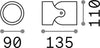 Applique-Moderna-Xeno-Alluminio-Bianco-1-Luce-Gu10