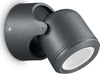 Applique-Moderna-Xeno-Alluminio-Nero-1-Luce-Gu10