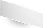 Applique-Moderna-Zig-Zag-Metallo-Bianco-Led-12,5W-3000K-Luce-Calda