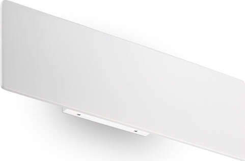 Applique-Moderna-Zig-Zag-Metallo-Bianco-Led-12,5W-3000K-Luce-Calda