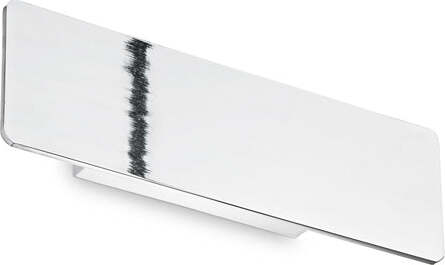 Applique-Moderna-Zig-Zag-Metallo-Cromo-Led-12,5W-3000K-Luce-Calda