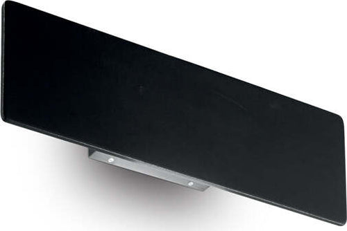 Applique-Moderna-Zig-Zag-Metallo-Nero-Led-12,5W-3000K-Luce-Calda