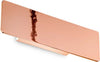 Applique-Moderna-Zig-Zag-Metallo-Rame-Led-12,5W-3000K-Luce-Calda