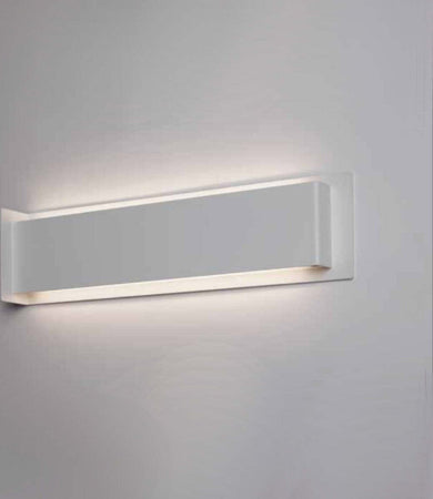 Applique-moderno-Cattaneo-illuminazione-ABBRACCIO-770-36A-LED-24W-3200LM-3000°K-lampada-parete-biemissione-metallo-interno