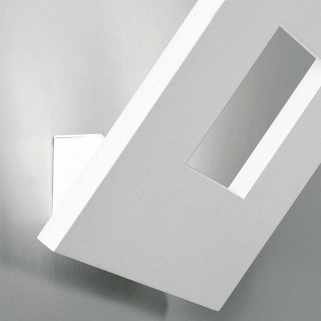 Applique-moderno-Cattaneo-illuminazione-SQUARE-860-20A-LED-24W-2400LM-3000°K-lampada-parete-dimmerabile-basculante-interni