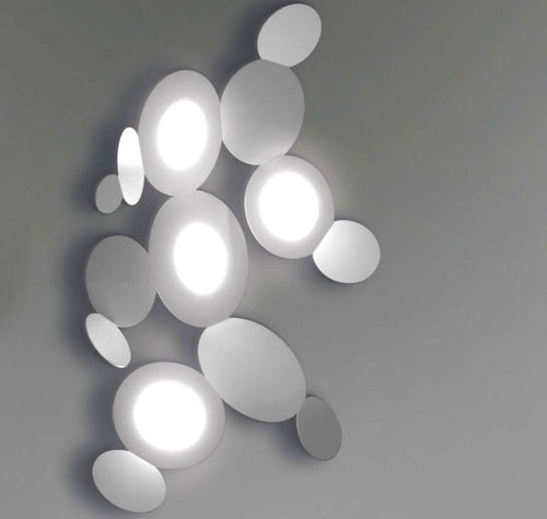Applique-moderno-Cattaneo-MICKEY-861-4PA-LED-GX53-9W-lampada-parete-soffitto-metallo-verniciato-interno