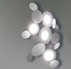 Applique-moderno-Cattaneo-MICKEY-861-4PA-LED-GX53-9W-lampada-parete-soffitto-metallo-verniciato-interno