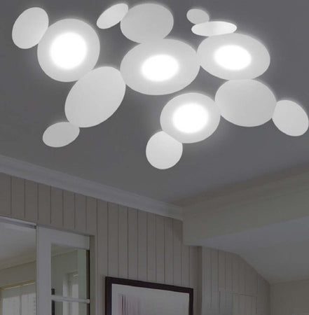 Applique-moderno-Cattaneo-MICKEY-861-4PA-LED-GX53-9W-lampada-parete-soffitto-metallo-verniciato-interno