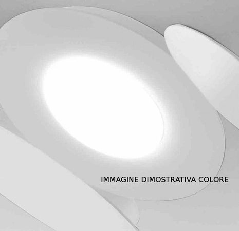 Applique-moderno-Cattaneo-MICKEY-861-6PA-LED-GX53-9W-lampada-parete-soffitto-metallo-verniciato-interno