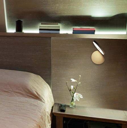 Applique-moderno-Cattaneo-OLIMPIA-862-16PA-LED-15W-1800LM-3000°K-lampada-parete-dimmerabile-orientabile-basculante-interno
