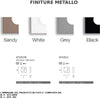 Applique-moderno-Cattaneo-STREET-SYSTEM-874-20C-873-20PA-7-LUCI-9W-GX53-LED-lampada-parete-soffitto-metallo-componibile