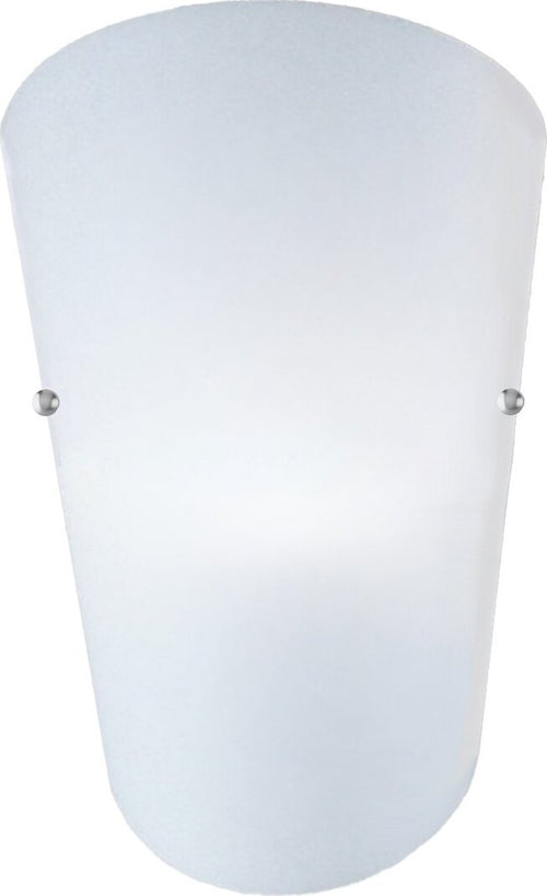 Applique-moderno-DUE-P-2389-B-AP-E27-LED-lampada-parete-vetro-soffiato-bianco