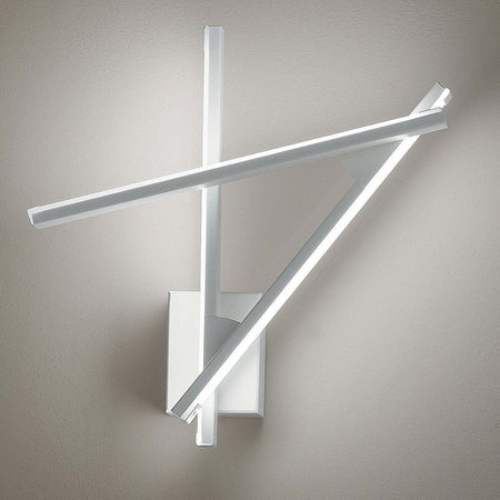 Applique-moderno-Fratelli-Braga-DIGIT-2068-A3-LED-metallo-lampada-parete