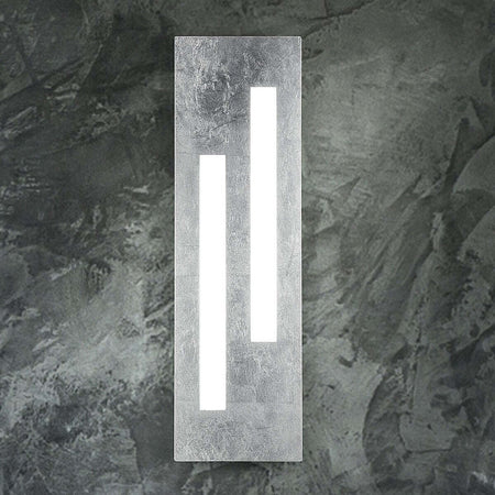 Applique-moderno-Fratelli-Braga-GAMMA-2080-A2-LED-metallo-metacrilato-lampada-parete