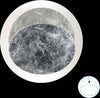 Applique-moderno-Fratelli-Braga-ROTARY-2116-A-LED-orientabile-metallo-lampada-parete