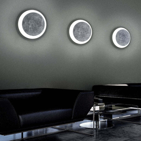 Applique-moderno-Fratelli-Braga-ROTARY-2116-A-LED-orientabile-metallo-lampada-parete