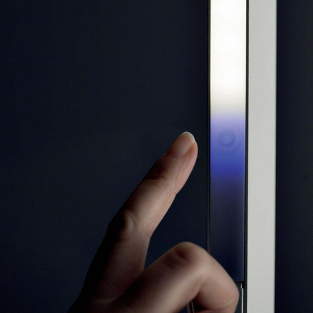 Applique-moderno-Fratelli-Braga-TRACCIA-2053-AP-F-LED-touch-dimmer-metallo-lampada-parete