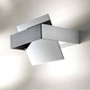 Applique-moderno-Fratelli-Braga-VOLTA-2010-A-LED-metallo-basculante-lampada-parete