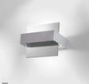 Applique-moderno-Fratelli-Braga-VOLTA-2010-A-LED-metallo-basculante-lampada-parete