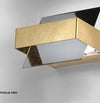 Applique-moderno-Fratelli-Braga-VOLTA-2010-A-LED-metallo-basculante-lampada-parete