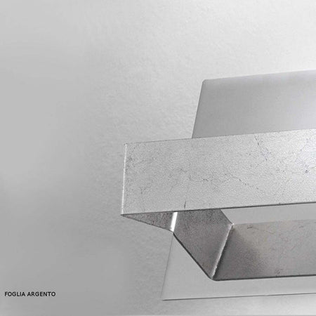 Applique-moderno-Fratelli-Braga-VOLTA-2010-A-LED-metallo-basculante-lampada-parete