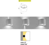 Applique-moderno-Gea-Led-HENK-R-GES872C-LED-alluminio-lampada-parete-biemissione