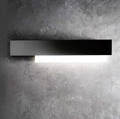 Applique-moderno-Gea-Luce-DOHA-AG-25W-LED-220V-alluminio-metacrilato-lampada-parete