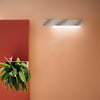 Applique-moderno-Gea-Luce-DOHA-AG-25W-LED-220V-alluminio-metacrilato-lampada-parete