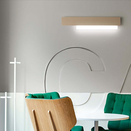 Applique-moderno-Gea-Luce-DOHA-AG-25W-LED-220V-alluminio-metacrilato-lampada-parete