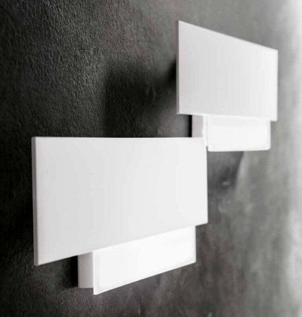 Applique-moderno-Gea-Luce-DOHA-AP-15W-LED-220V-alluminio-metacrilato-lampada-parete