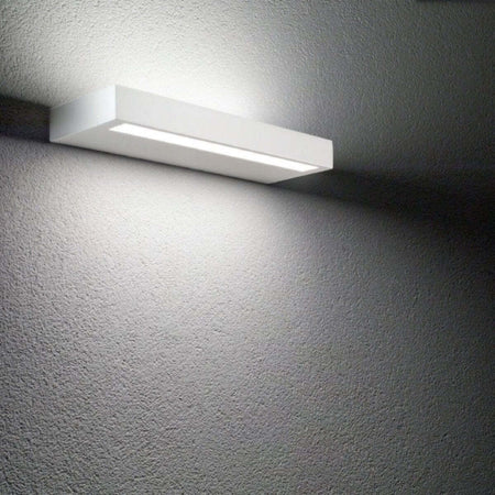 Applique-moderno-Gea-Luce-GAP-DOUBLE-GAP520-LED-alluminio-biemissione-lampada-parete