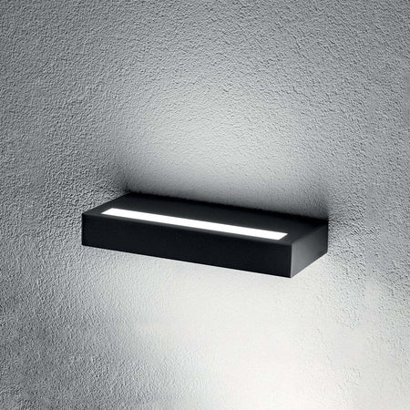 Applique-moderno-Gea-Luce-GAP-DOUBLE-GAP521-LED-alluminio-bi-emissione-lampada-parete