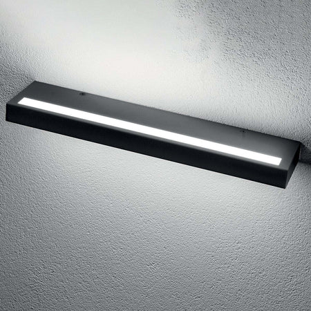 Applique-moderno-Gea-Luce-GAP-DOUBLE-GAP525-LED-alluminio-bi-emissione-lampada-parete