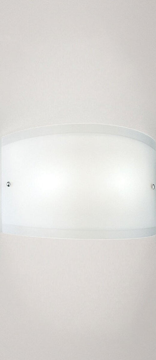 Applique-moderno-Gea-Luce-LECCE-AP-E27-LED-vetro-lampada-parete