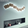 Applique-moderno-Gea-Luce-STEP-AG-40W-LED-220V-alluminio-lampada-parete