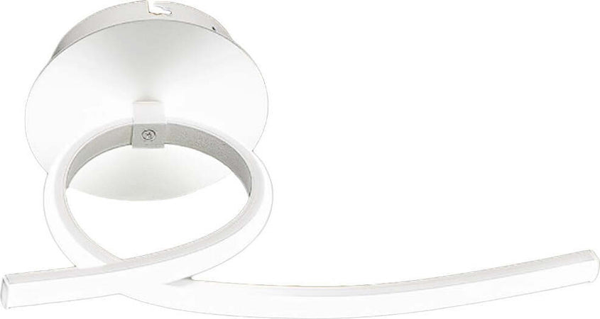 Applique-moderno-Gea-Luce-TOSCA-P1-3000°K-15W-LED-alluminio-lampada-parete-soffitto