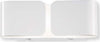 Applique-moderno-Ideal-Lux-CLIP-AP2-MINI-049236-091136-049229-G9-LED-metallo-biemissione-lampada-parete