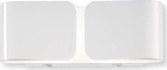 Applique-moderno-Ideal-Lux-CLIP-AP2-MINI-049236-091136-049229-G9-LED-metallo-biemissione-lampada-parete