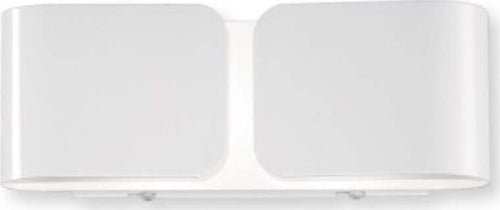 Applique-moderno-Ideal-Lux-CLIP-AP2-MINI-049236-091136-049229-G9-LED-metallo-biemissione-lampada-parete