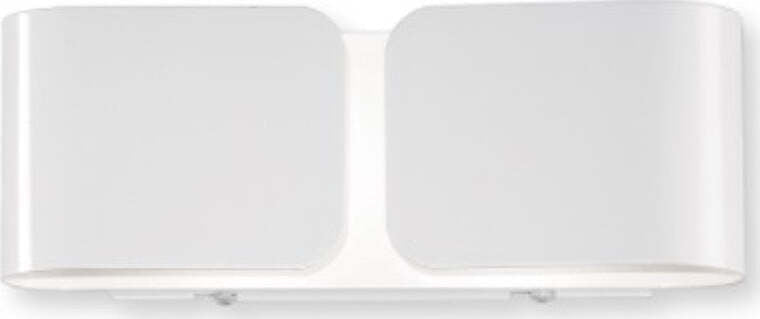 Applique-moderno-Ideal-Lux-CLIP-AP2-MINI-049236-091136-049229-G9-LED-metallo-biemissione-lampada-parete