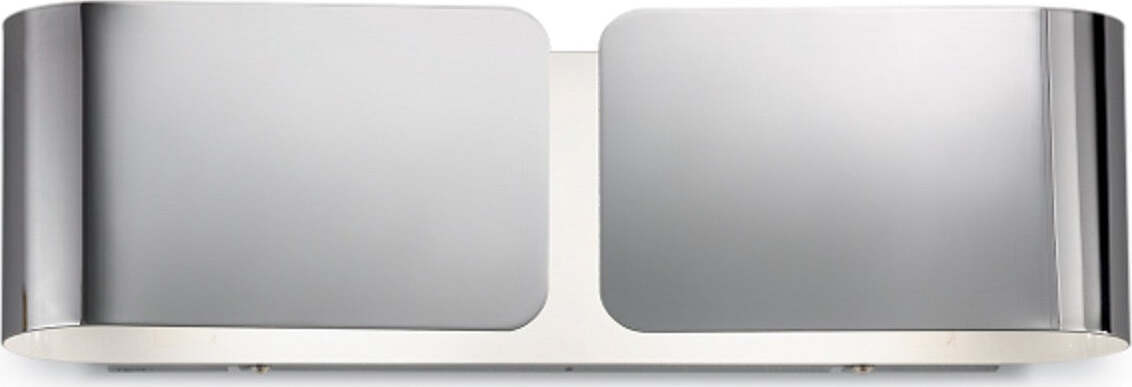 Applique-moderno-Ideal-Lux-CLIP-AP2-SMALL-014166-088273-031361-E27-LED-metallo-biemissione-lampada-parete