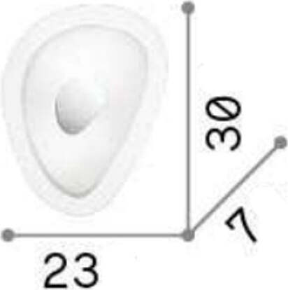 Applique-moderno-Ideal-Lux-GEKO-PL2-010861-E27-LED-vetro-lampada-parete-soffitto